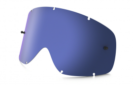 NÁHRADÍ ČOČKA - OAKLEY O2 MX REPLACEMNET LENS BLACK ICE IRIDIUM 101-357-003