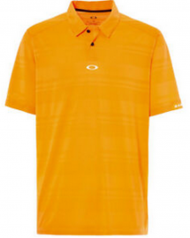 PÁNSKÉ TRIKO - OAKLEY AERO STRIPE JACQUARD POLO TEE NEON ORANGE - 434034-71G-M