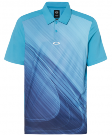 PÁNSKÉ TRIKO - OAKLEY EXPLODED ELLIPSE GOLF POLO SS TEE STORMED BLUE - 434310-6SB-L