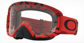 MOTOKROSOVÉ BRÝLE - OAKLEY O Frame 2.0 MX INTIMIDATOR BLOOD RED / CLEAR- OO7068-06