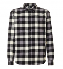 PÁNSKÁ KOŠILE - OAKLEY ICON FLANEL LONG SLEEVE SHIRT- BLACKOUT 401901-02E-XL