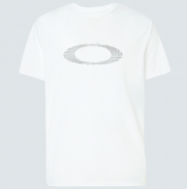 OAKLEY NETTING ELLIPSE TEE - WHITE - FOA401124-100