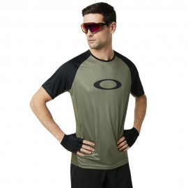 CYKLISTICKÝ MTB DRES - OAKLEY MTB SS tech tee BEETLE - 457608-73T - XS