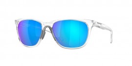 DÁMSKÉ SLUNEČNÍ BRÝLE - OAKLEY LEADLINE POLISHED CLEAR / PRIZM SAPPHIRE POLARIZED OO9473-0856