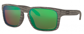 OCHRANNÉ SLUNEČNÍ BRÝLE S POLARIZACÍ - OAKLEY HOLBROOK - WOODGRAIN COLLECTION - WOODGRAIN / PRIZM SHALLOW WATER POLARIZED - OO9102-J855