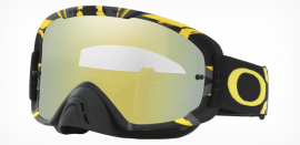 MOTOKROSOVÉ BRÝLE - OAKLEY O FRAME 2.0 MX - INTIMIDATOR GUNMETAL YELLOW / 24K + CLEAR OO7068-09