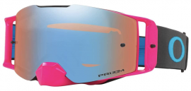 OAKLEY FRONT LINE MX GOGGLE PINK BLUE / PRIZM MX SAPPHIRE - OO7087-30