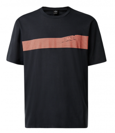 PÁNSKÉ TRIKO - OAKLEY 249 FUTURES STRIPE TEE BLACKOUT - 457530-02E-M