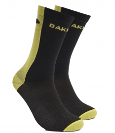 OAKLEY ICON ROAD SHORT SOCKS BLACK/SULPHUR FOS901235-9LP-L