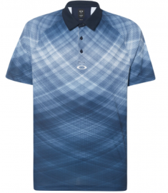 PÁNSKÉ TRIKO - OAKLEY BARKIE GRADIENT GOLF POLO SS TEE FATHOM - 434312-6AC-L