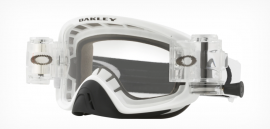 MOTOKROSOVÉ BRÝLE - OAKLEY O FRAME 2.0 MX - RACE READY - MATTE WHITE / CLEAR + ROLL OFF- OO7068-20