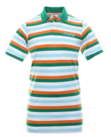 PÁNSKÉ TRIKO - OAKLEY TNP STRIPED POLO SS TEE STRIPE GREEN - 434447-96G-XL