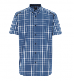 PÁNSKÁ KOŠILE - OAKLEY LOCAL SS PLAID SHIRT- ENSIGN BLUE 401865-64W-M