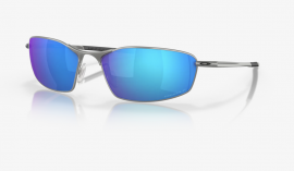 SLUNEČNÍ BRÝLE- OAKLEY WHISKER SATIN CHROME/PRIZM SAPPHIRE POLARIZED OO4141-0460