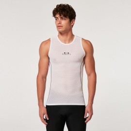 OAKLEY ENDURANCE BASE LAYER SLEEVELESS WHITE FOA404395-100-L