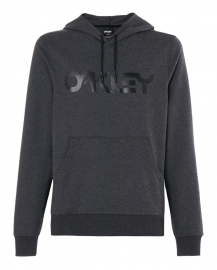 PÁNSKÁ MIKINA - OAKLEY B1B PO HOODIE BLACKOUT LIGHT HEATHER - 472398-02F-XL