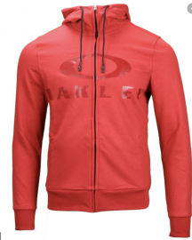 PÁNSKÁ MIKINA - OAKLEY BARK FZ HOODIE - SAMBA RED - 461643-46A-L