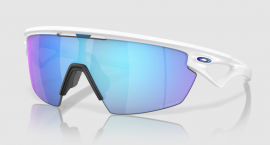 OAKLEY SPHAERA - MATTE WHITE / PRIZM SAPPHIRE POLARIZED OO9403-0236