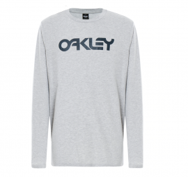 OAKLEY MARK II L/S TEE GRANITE HEATHER - 457134-24L-L