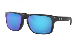 OAKLEY HOLBROOK - MATTE BLACK / PRIZM SAPPHIRE POLARIZED - OO9102-F055