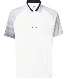 OAKLEY AERODYNAMIC GOLF POLO SS TEE WHITE - 434351-100-XL