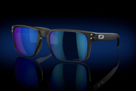 SLUNEČNÍ BRÝLE - OAKLEY HOLBROOK - MATTE GREY SMOKE / PRIZM SAPPHIRE POLARIZED - OO9102-X555