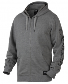 OAKLEY DWR FP FZ HOODIE - ATHLETIC HEATHER GREY - 461399-24G-M