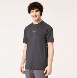 O FIT RC SS - BLACK / GREY HEATHER FOA403038-9VC-M