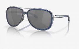 DÁMSKÉ SLUNEČNÍ BRÝLE - OAKLEY SPLIT TIME - MATTE TRANSPARENT BLUE / PRIZM BLACK - OO4129-2458