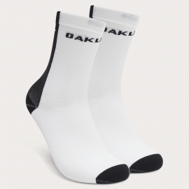 OAKLEY ICON ROAD SHORT SOCKS WHITE/BLACK FOS901235-104-S