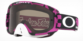 OAKLEY O FRAME 2.0 MX - TLD RACESHOP PINK / DARK GREY + CLEAR- OO7068-48