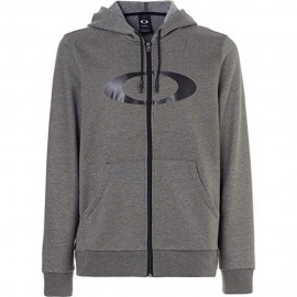 PÁNSKÁ MIKINA S KAPUCÍ - OAKLEY ELLIPSE FZ HOODIE DARK BRUSH LT HTR - 461644-88Q - XXL