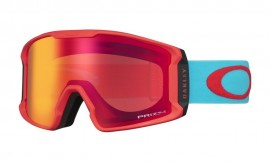 LYŽAŘSKÉ BRÝLE - OAKLEY Line Miner XM Caribbean Sea Red / Prizm Snow Torch - OO7093-17