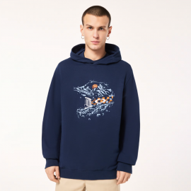 OAKLEY FINISH LINE HOODIE TEAM NAVY FOA405466-6LE-XS