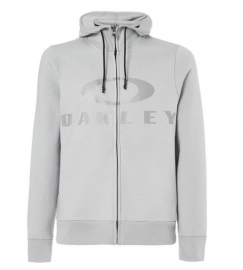 PÁNSKÁ MIKINA - OAKLEY BARK FZ HOODIE - STONE GREY - 461643-22Y-XL