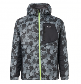 PÁNSKÁ BUNDA - OAKLEY ENHANCE INSULATION JACKET 9.7 BLACK PRINT - 412823-00G-M