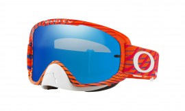 MOTOKROSOVÉ BRÝLE - OAKLEY O Frame 2.0 MX Troy Lee Designs Goggle BRIGHT ORANGE / ICE IRIDIUM + CLEAR - OO7068-22