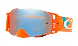 MOTOKROSOVÉ BRÝLE - Oakley Front Line MX Troy Lee Designs Series Goggles Troy Lee Design Metric Red Orange/prizm mx sapphire - OO7087-28