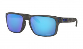 SLUNEČNÍ BRÝLE - OAKLEY HOLBROOK - Matte Black Tortoise / Prizm Sapphire Polarized - OO9102-G755